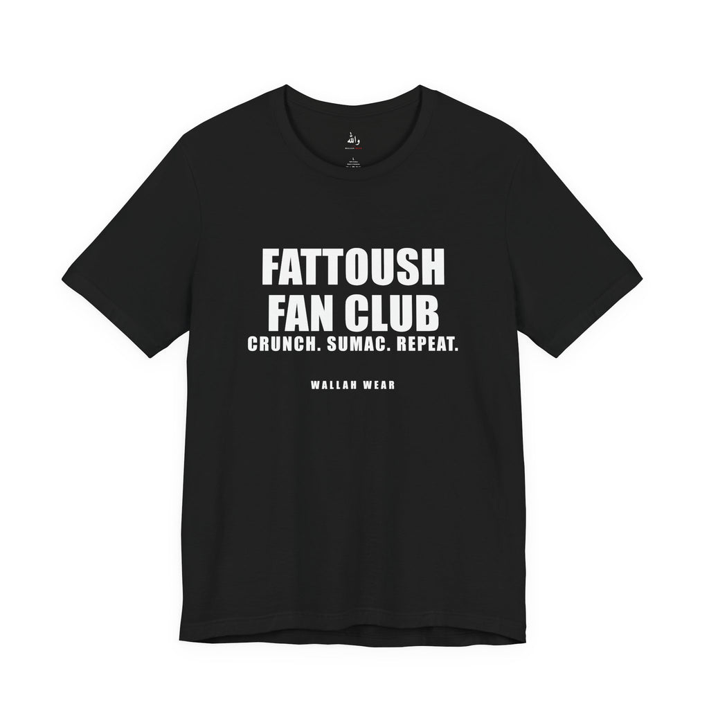 Fattoush Fan Club Funny Arab Food Tee | Wallah Wear
