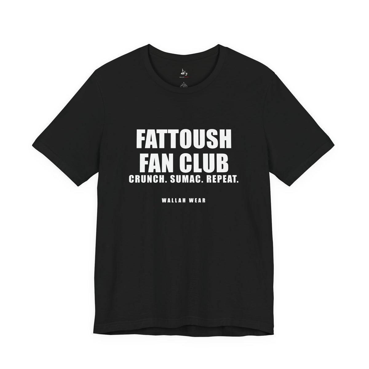 Fattoush Fan Club Funny Arab Food Tee | Wallah Wear