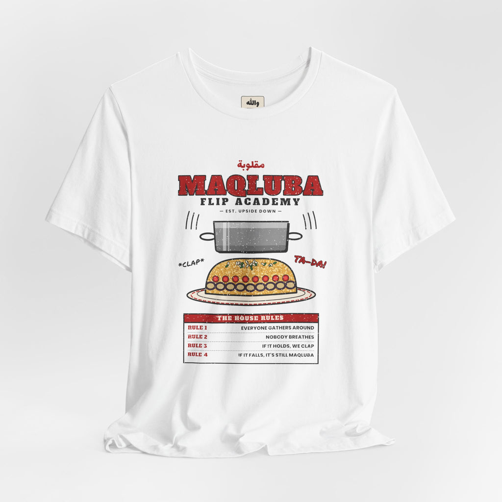"Maqluba Flip Academy" Tee
