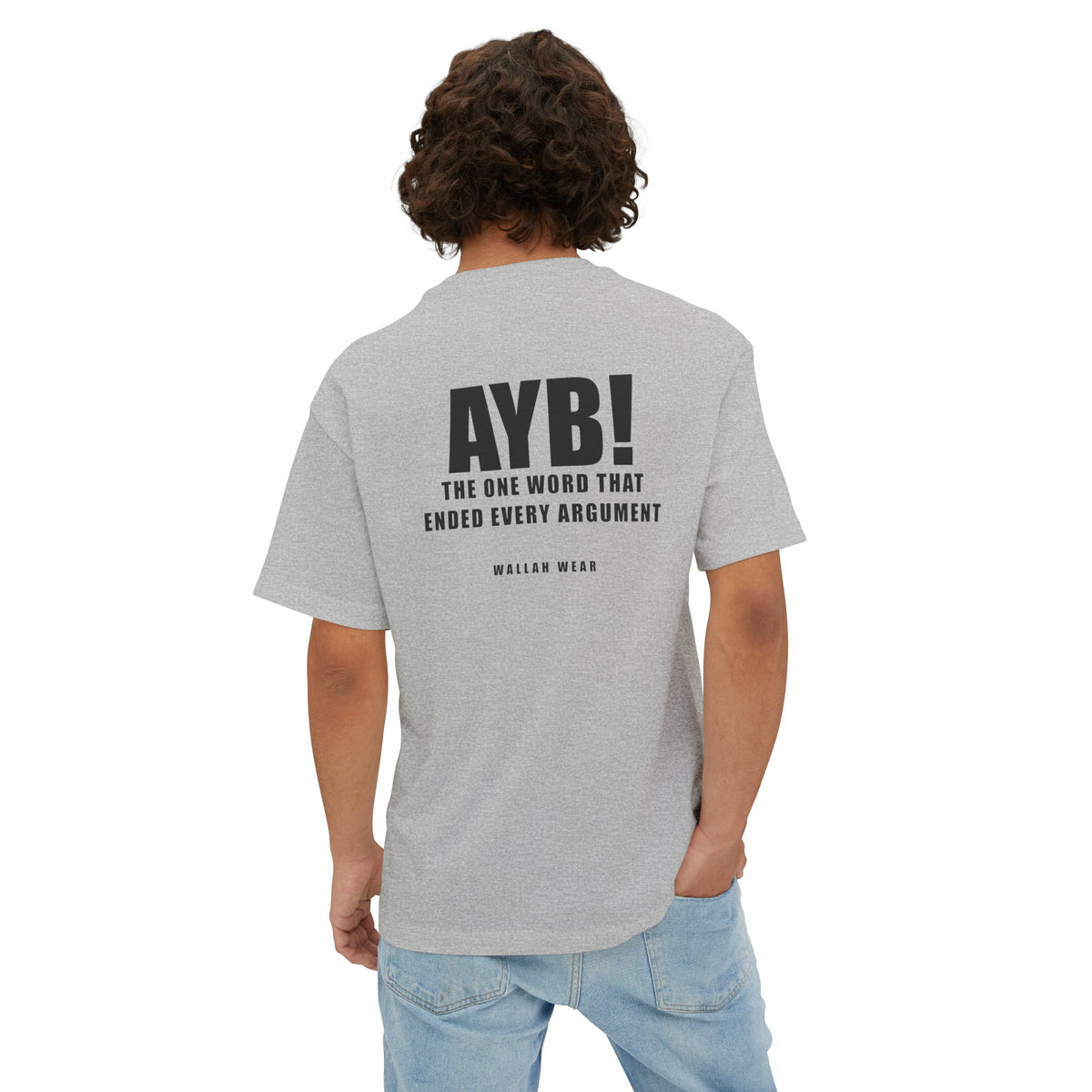 Ayb! Funny Arab Oversized Tee | Wallah Wear