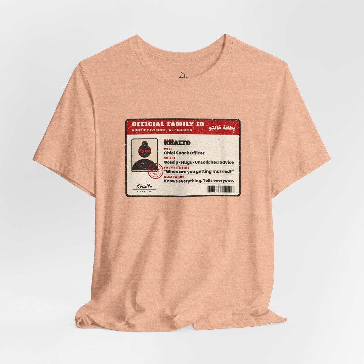 "Official Khalto ID" Tee