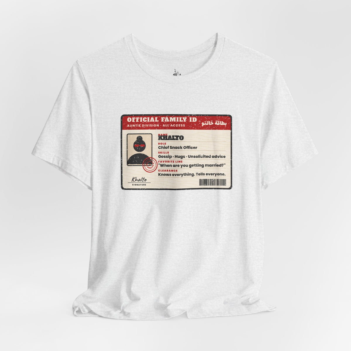 "Official Khalto ID" Tee