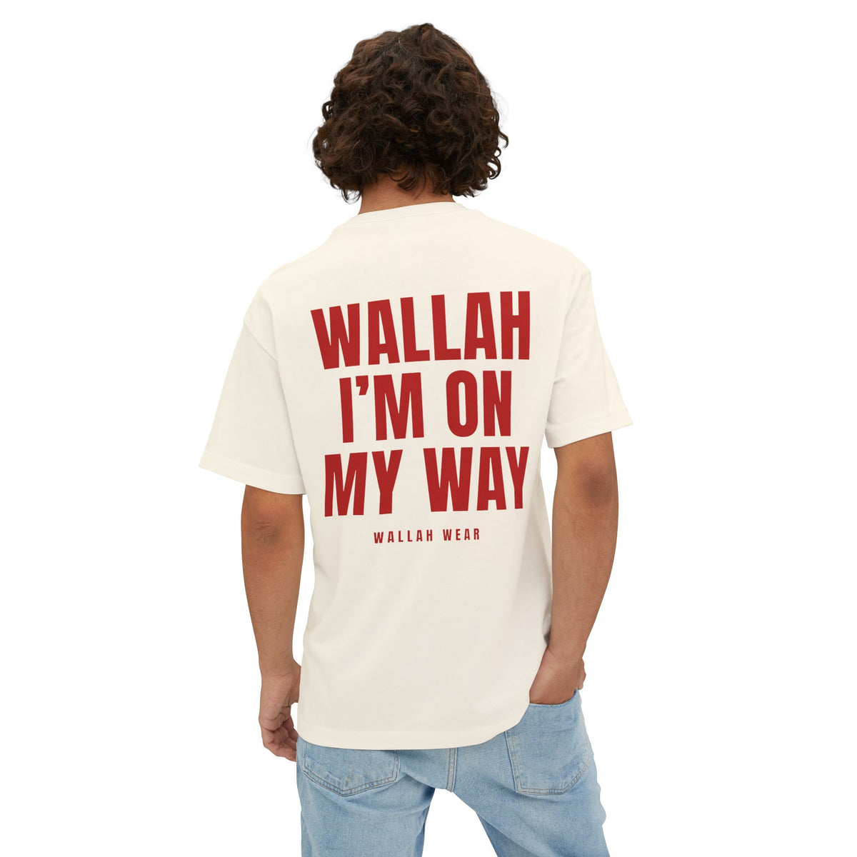 "Wallah, I'm On My Way" Oversized Tee
