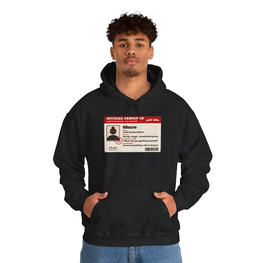 "Official Khalto ID" Hoodie