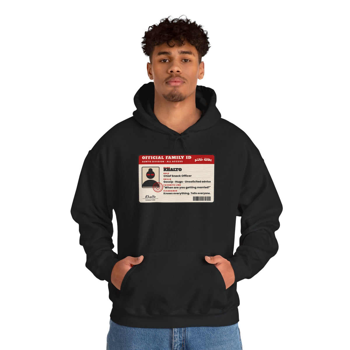 "Official Khalto ID" Hoodie