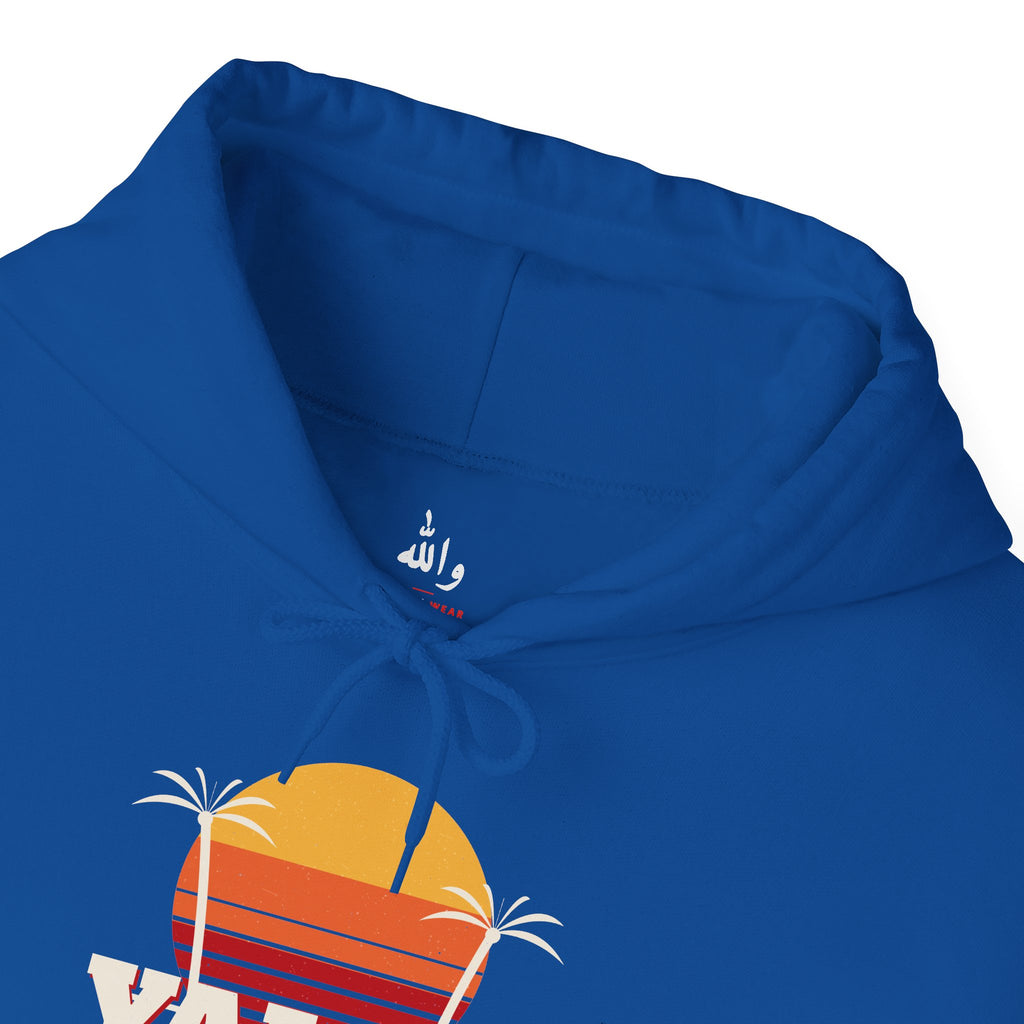 "Yalla" Retro Sunset Hoodie