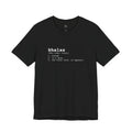 Black Khalas Arabic slang dictionary tee