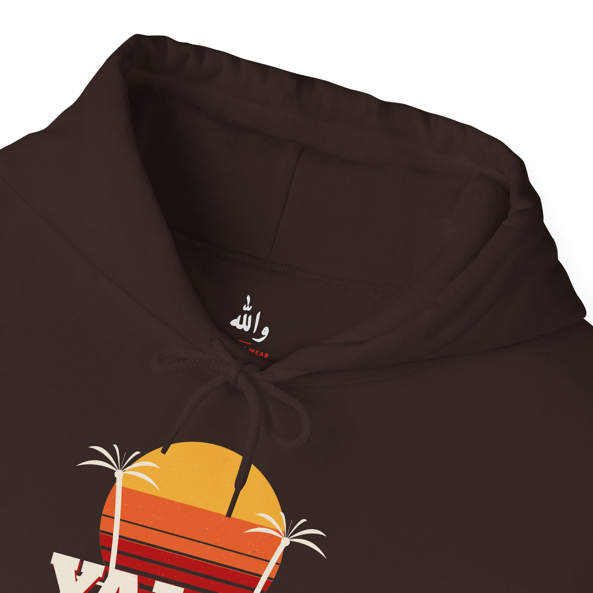 "Yalla" Retro Sunset Hoodie