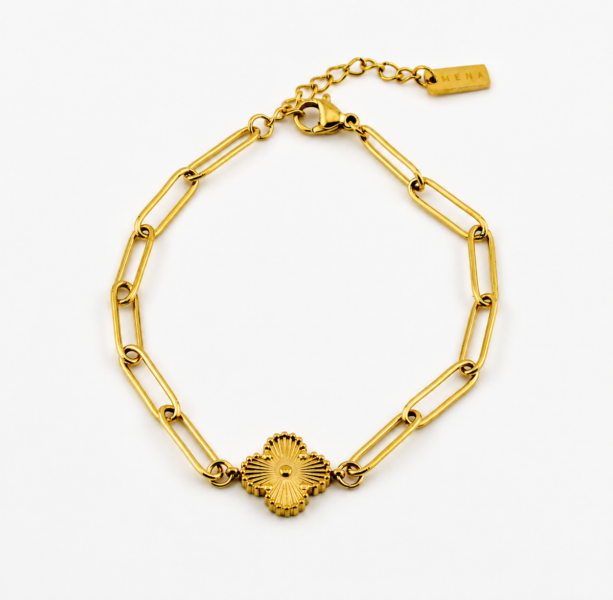 Paperclip Clover | Gold