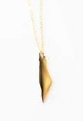Palestine Map Necklace