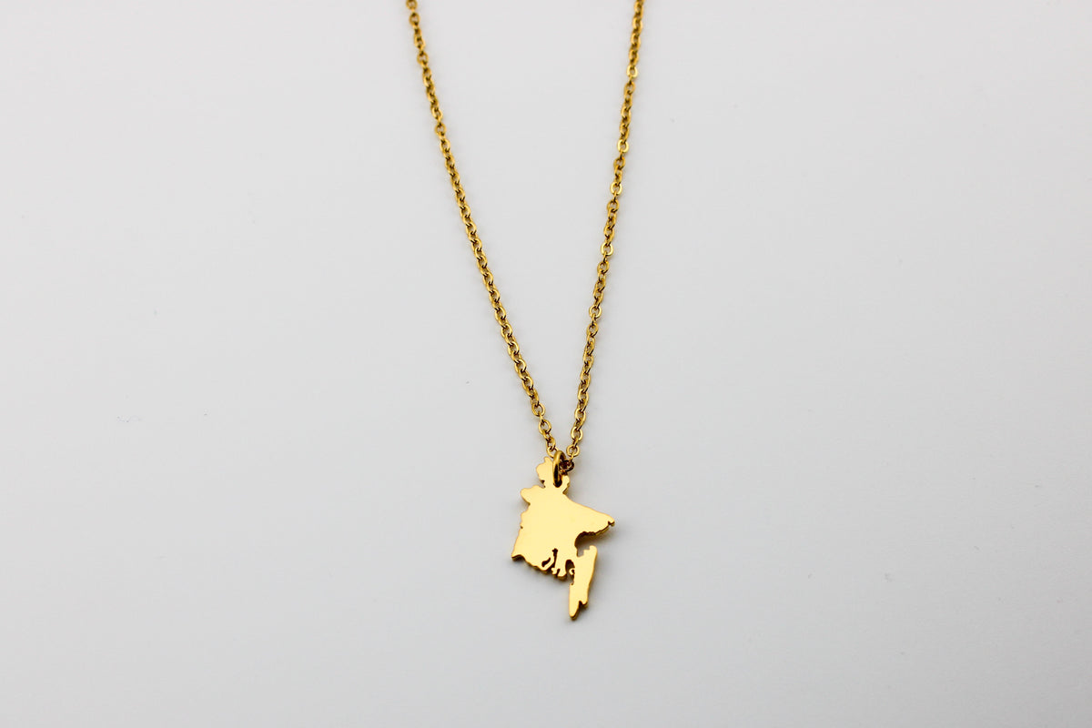 Bangladesh Map | Gold